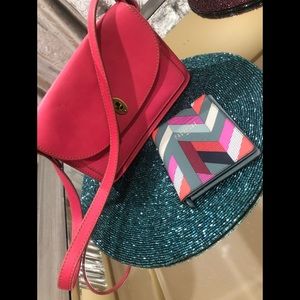 💘FOSSIL HANDBAG WITH PASSPORT WALLET✈️